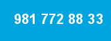 981 772 88 33 981 772 88 33